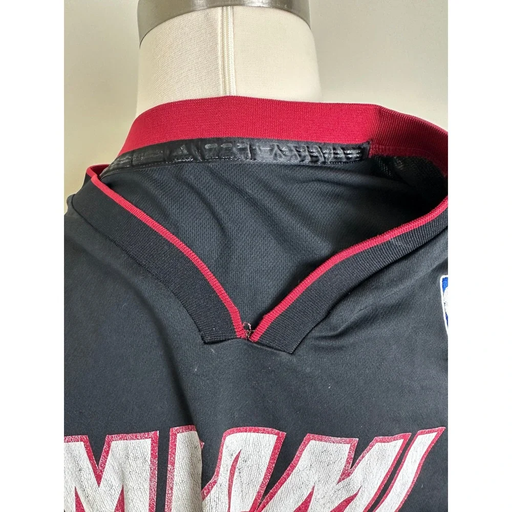 Adidas‎ Miami Heat LeBron James #6 Jersey XXL Black NBA Basketball